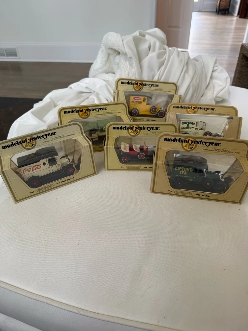 Vintage models of yesteryear matchbox car set of 6 NIB